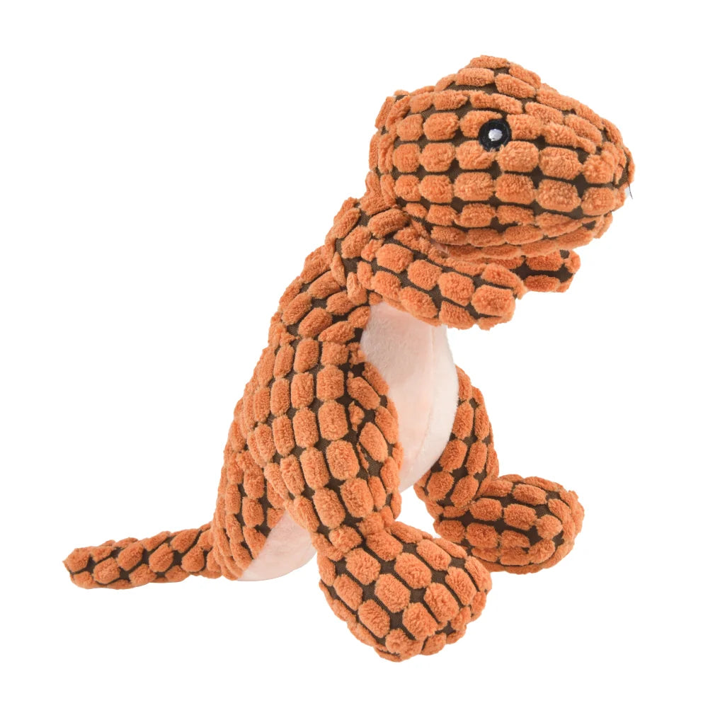 Plush Dinosaur Chew Toy – Soft Interactive Toy for Cats & Small Dogs