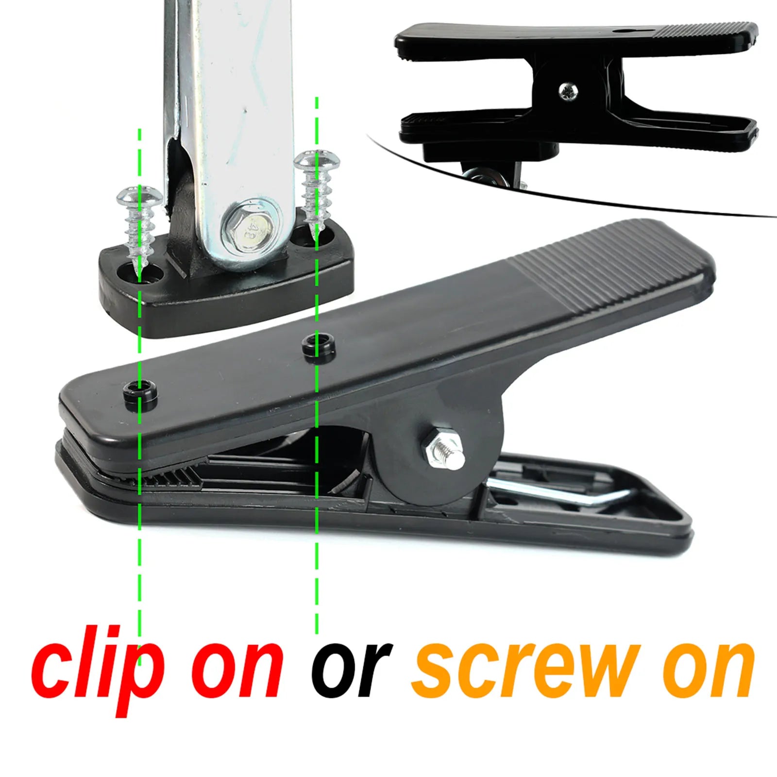 12V 8'' 360° Rotatable Car Cooling Oscillating Fan – Clip-On Ceiling Electric Travel Fan for Summer Auto Cooling