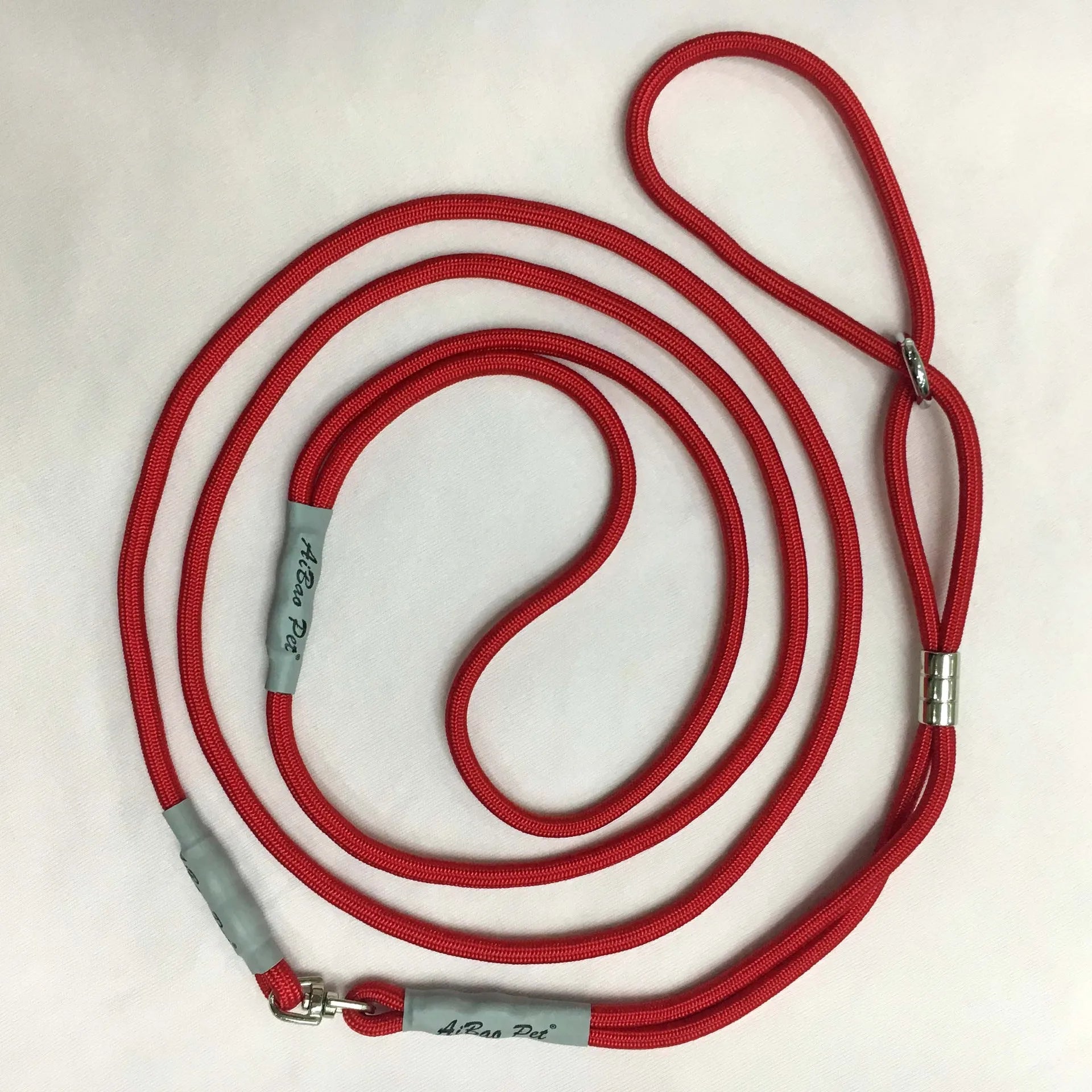 Adjustable Nylon Dog Leash with Padded Handle – Breakaway Pull-Resistant Lead for Dogs & Cats