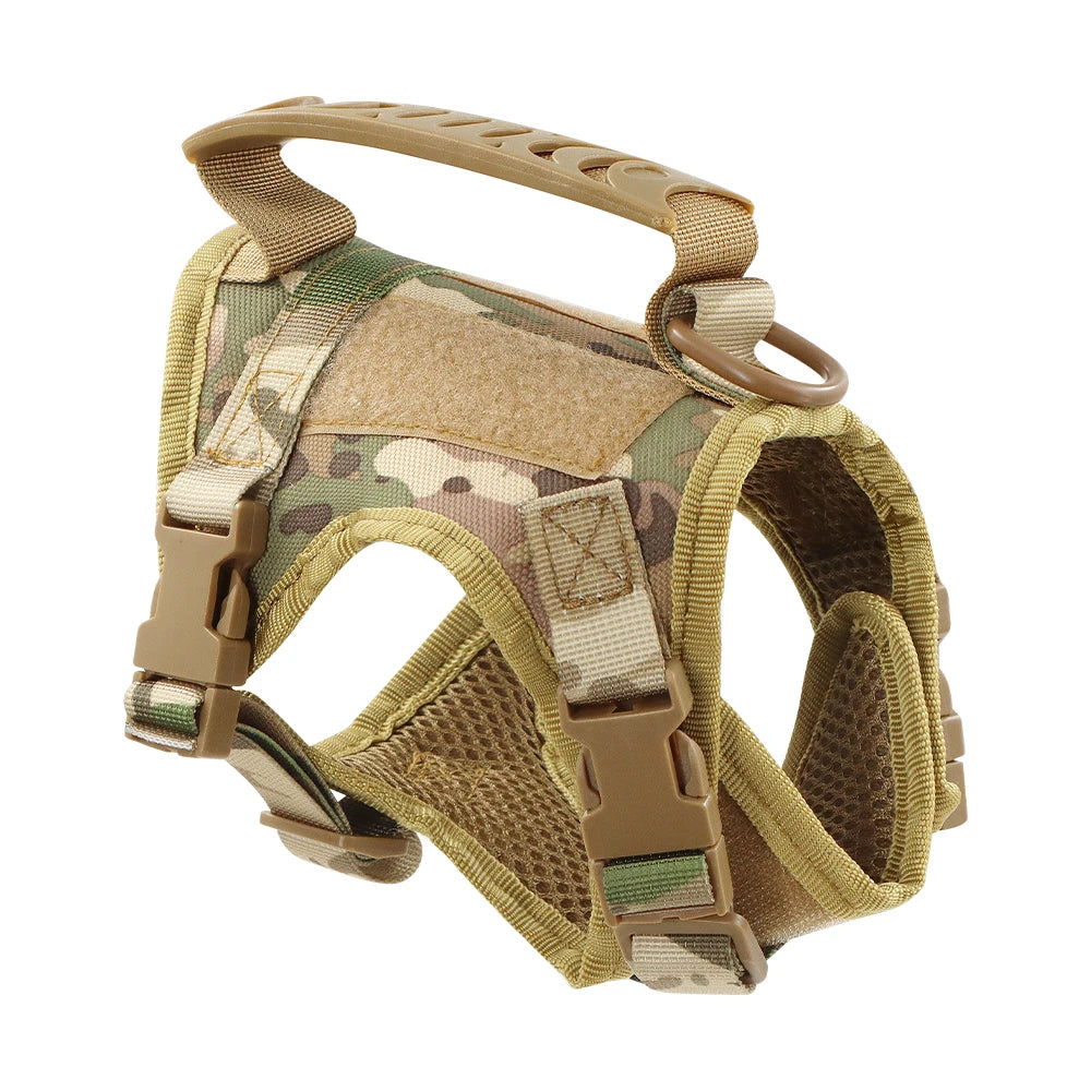 Tactical Cat Harness & Leash – Adjustable Vest for Cats, Kittens & Small Dogs