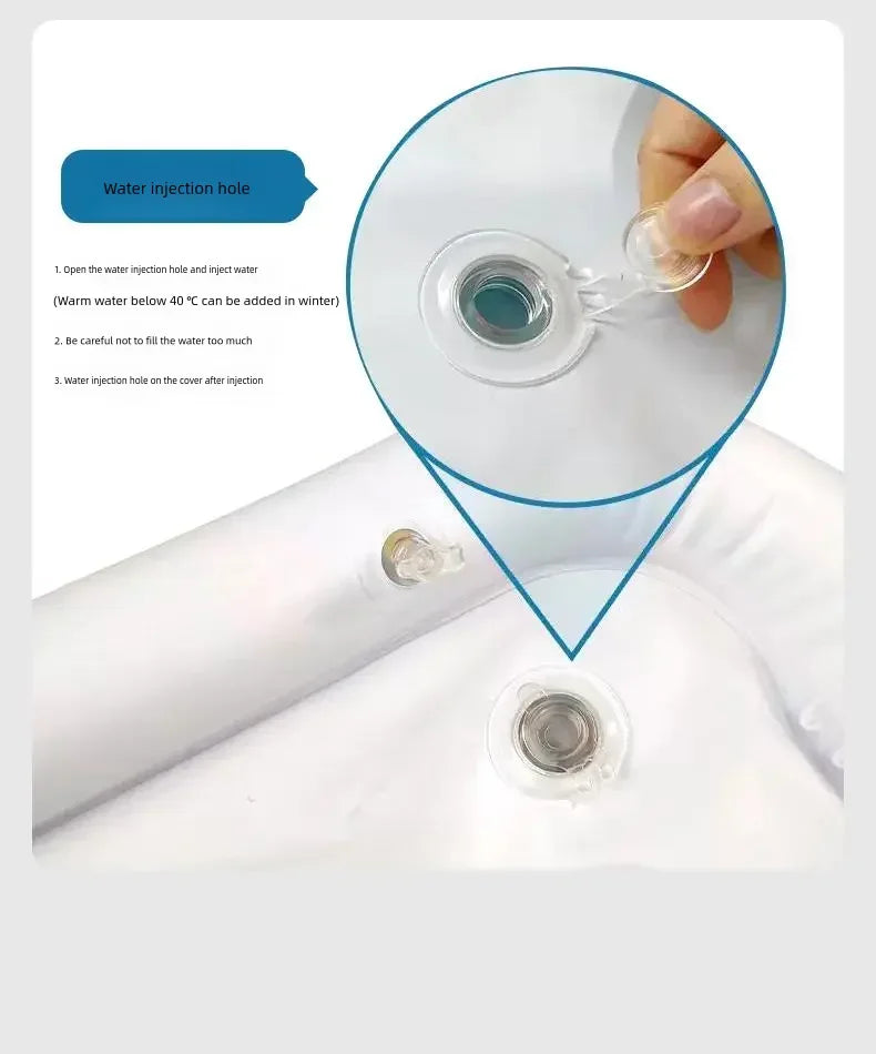 Interactive Water Sensory Play Mat for Cats & Dogs – Inflatable Thickened Sea Toy Mat with Floating Fish (2024 New)