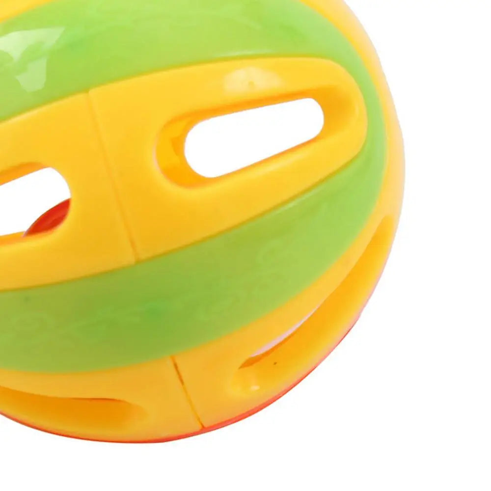 Cat Jingle Ball Toy with Bell – Interactive Hollow Pounce & Chase Toy for Kittens