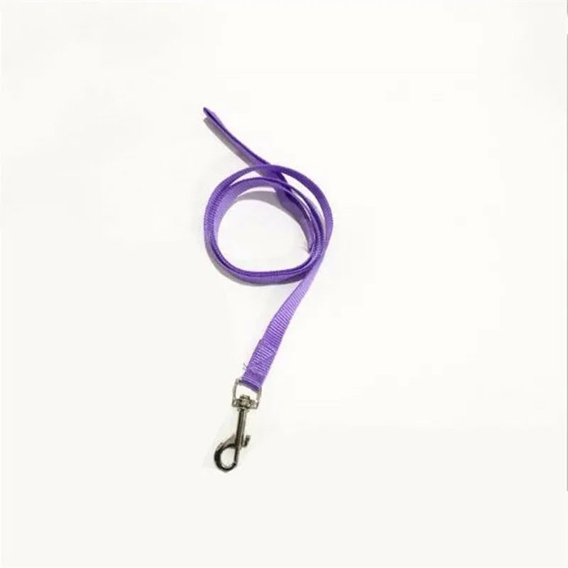 🌈 7-Color Nylon Dog Leash – Durable Training Lead for Daily Walking (1.5cm Width)