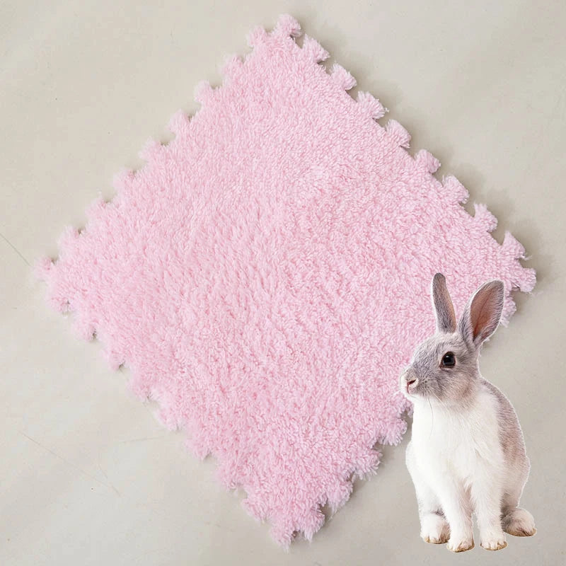 30×30cm Soft EVA Foam Pet Warming Pad – Small Animal Sleeping Mat for Guinea Pigs, Hamsters, Rabbits (1–10Pcs)