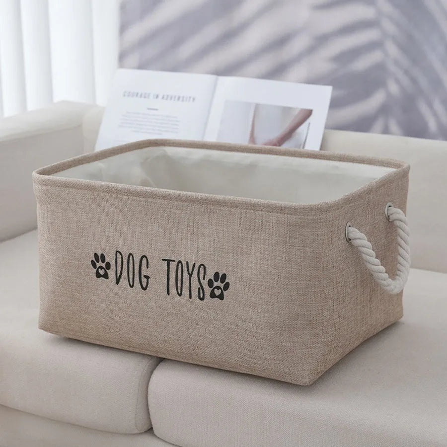 Multi-Purpose Storage Baskets – Dog & Cat Toy Basket