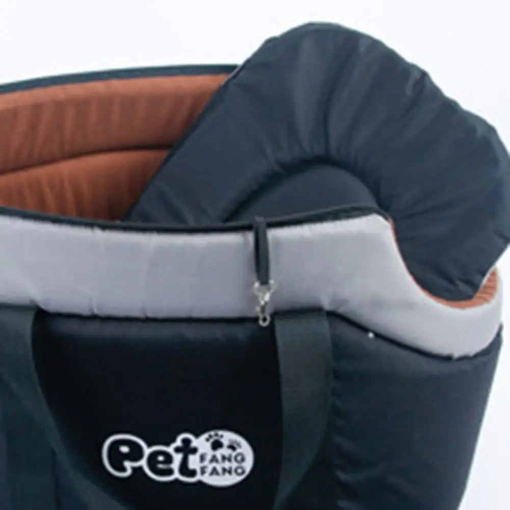 Soft-Sided Pet Carrier Bag – Breathable Travel Tote with Adjustable Strap & Interior Pad for Cats and Small Dogs