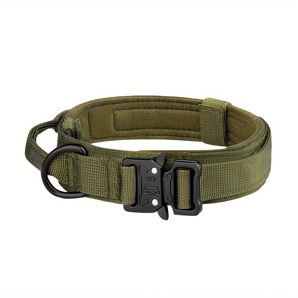 Tactical Dog Harness, Leash & Collar Set – Adjustable Military Pet Vest for Medium & Large Dogs