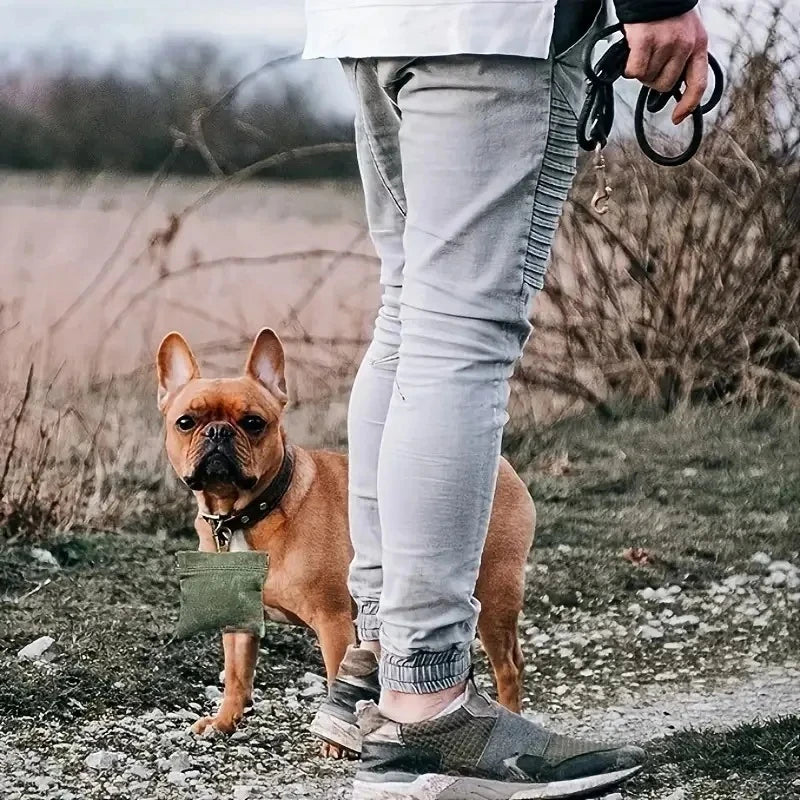 Dog Training Treat Pouch – Portable Snack Bag for Outdoor Travel & Training