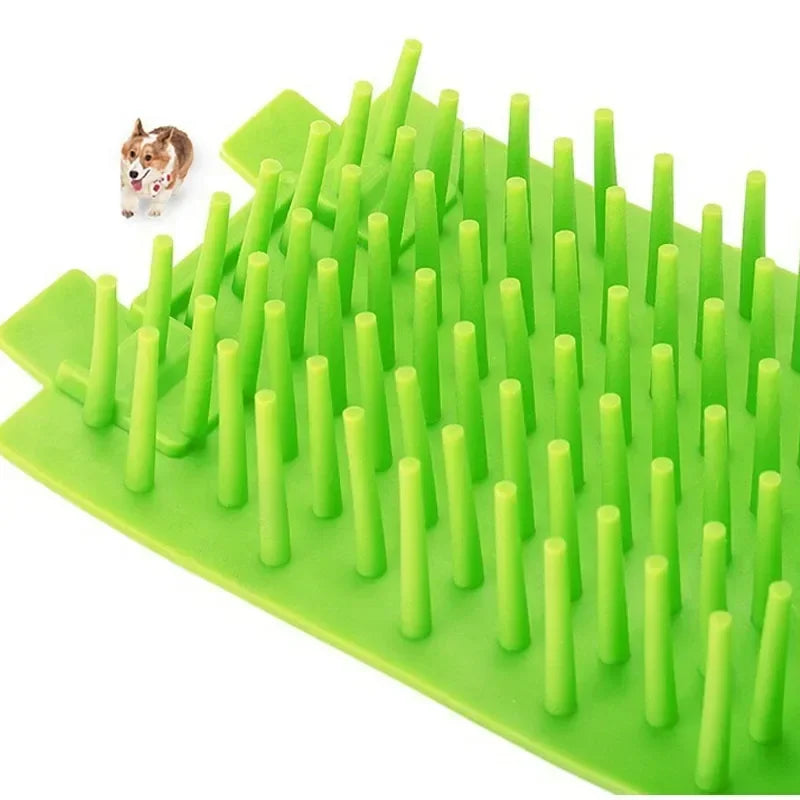 Portable Pet Foot Washing Cup – Automatic Dog & Cat Paw Cleaner with Soft Silicone Brush