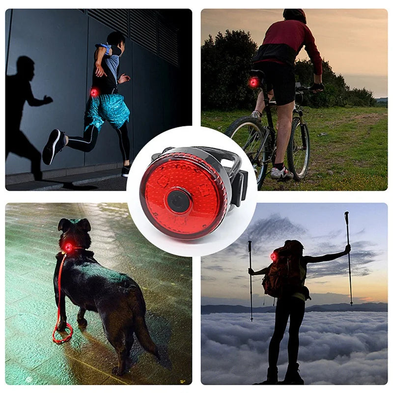 USB Rechargeable LED Pet Collar Pendant – Safety Light for Dogs & Cats, Night Walking Accessory