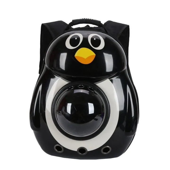 Space Capsule Cat & Dog Backpack – Breathable Portable Pet Travel Carrier with Cartoon Design