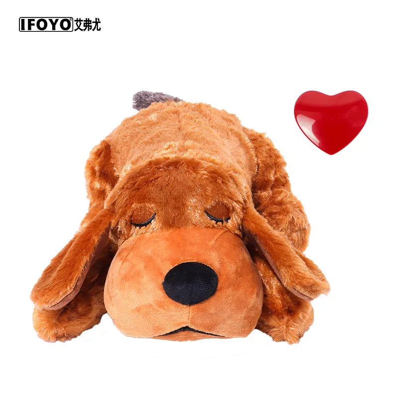 FOYO Heartbeat Puppy Toy – Plush Comfort Doll for Dog Anxiety Relief, Sleep Aid & Behavioral Training