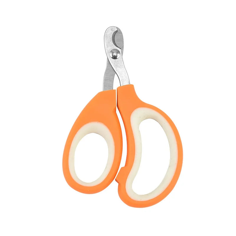 Pet Nail Scissors – Half Moon Stainless Steel Clippers for Cats, Dogs & Small Pets