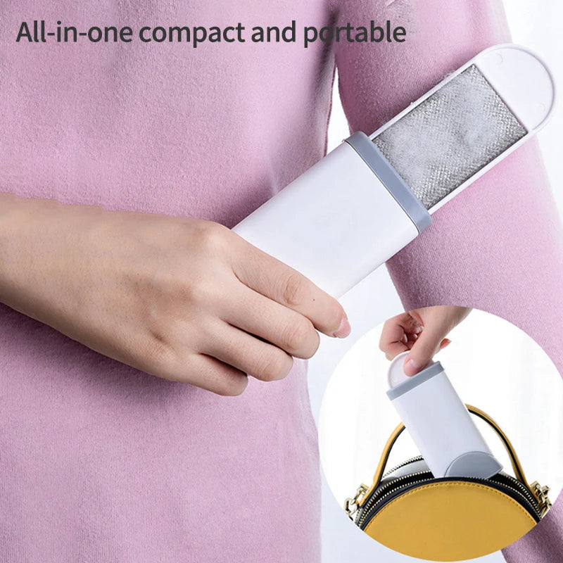 Reusable Pet Hair & Lint Remover 🐾 Manual Cleaning Brush