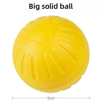 EVA Floating Pet Toy Ball – Bite-Resistant Dog Training Ball with Rope for Teething & Play