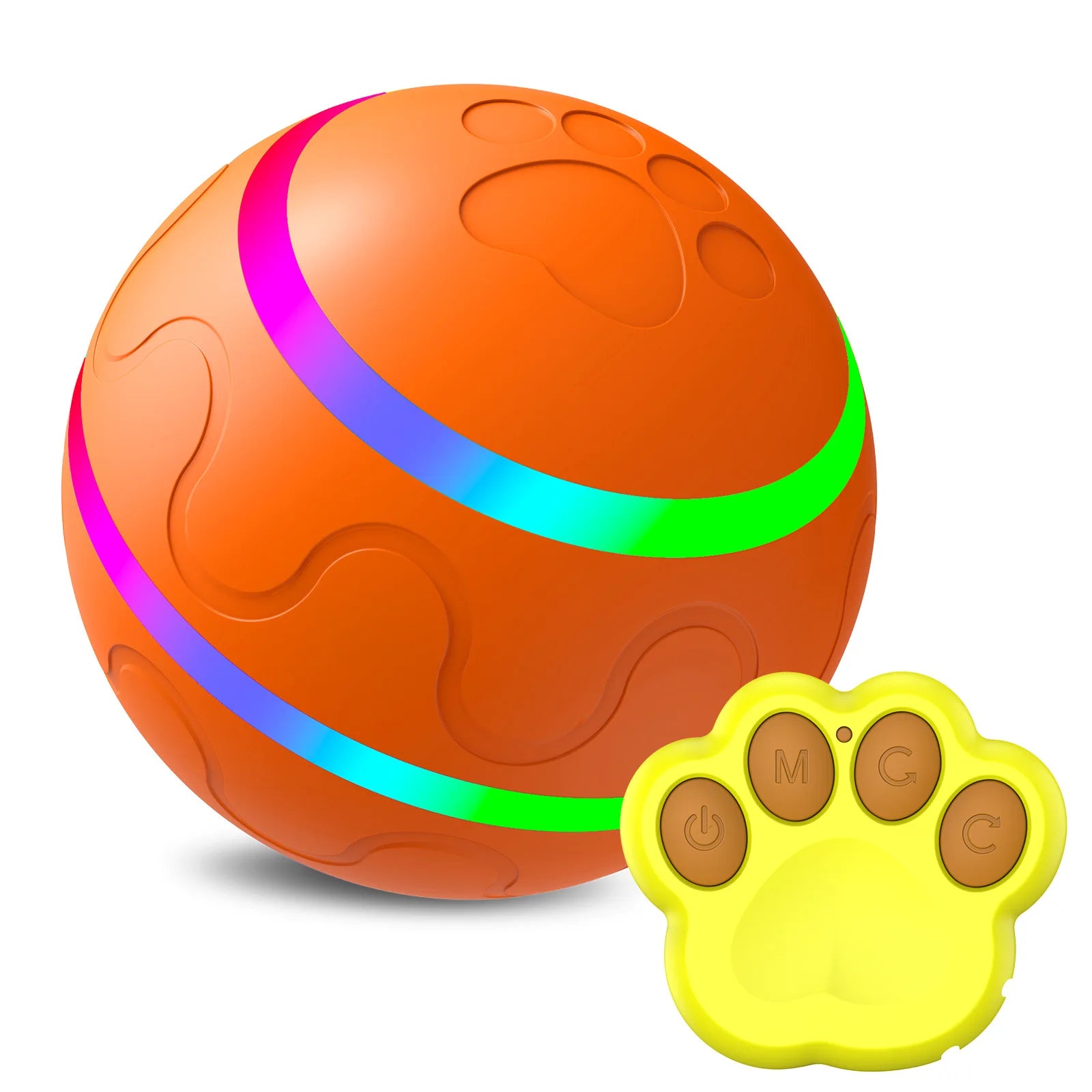 Interactive Dog Toy Ball with Remote Control, Active Rolling Ball for Dogs,Wicked Ball for Small Medium Large Dogs  pet toys