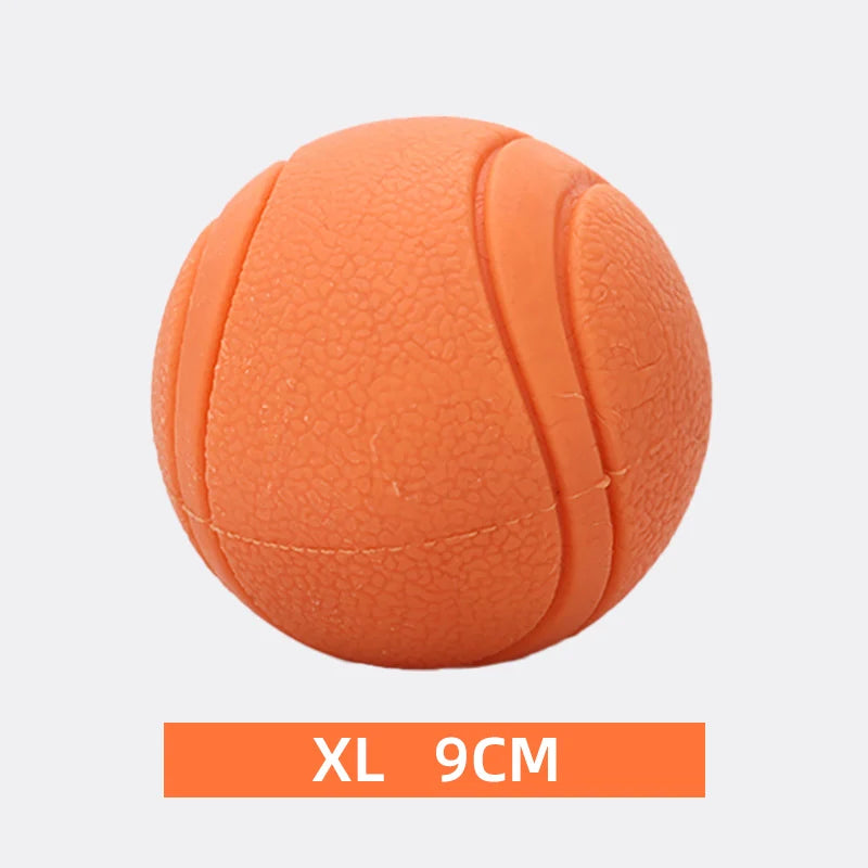HOOPET Rubber Dog Ball – Bite-Resistant Toy for Small to XL Dogs