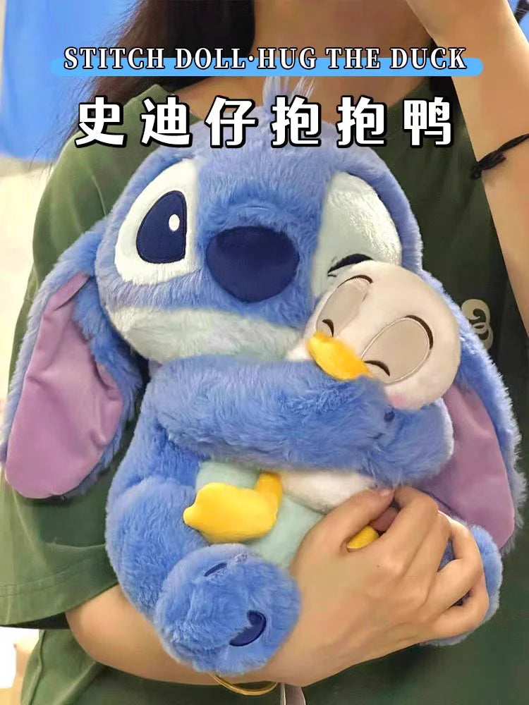 🧸 Disney Lilo & Stitch Plush Toy – Large 30cm-60cm Stuffed Cartoon Doll