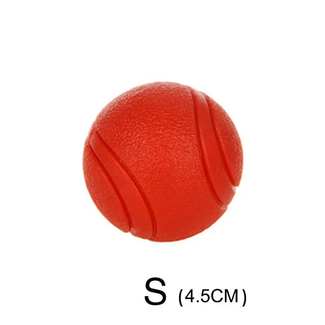 Indestructible Rubber Dog Ball – Durable Bouncy Chew Toy ⚽🐾