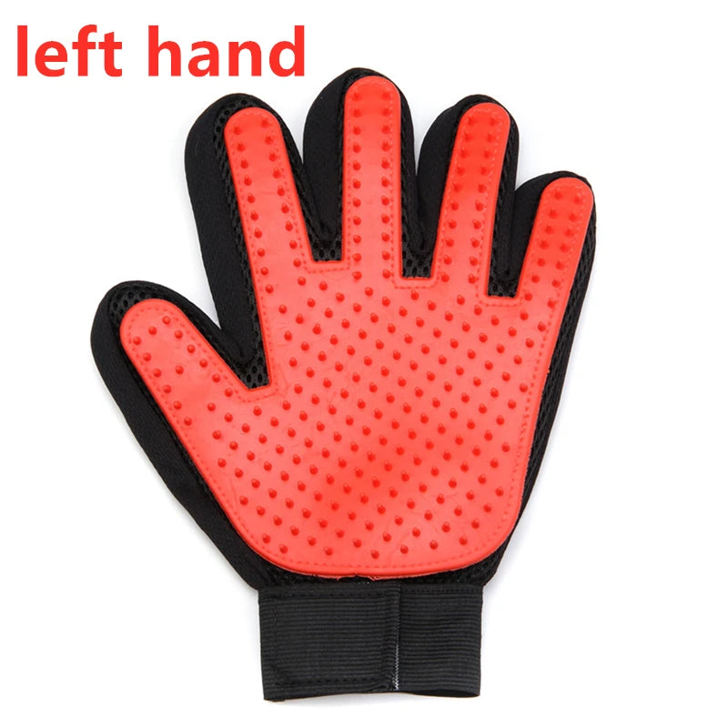 Pet Grooming Glove – Deshedding & Bath Brush Glove for Cats and Dogs