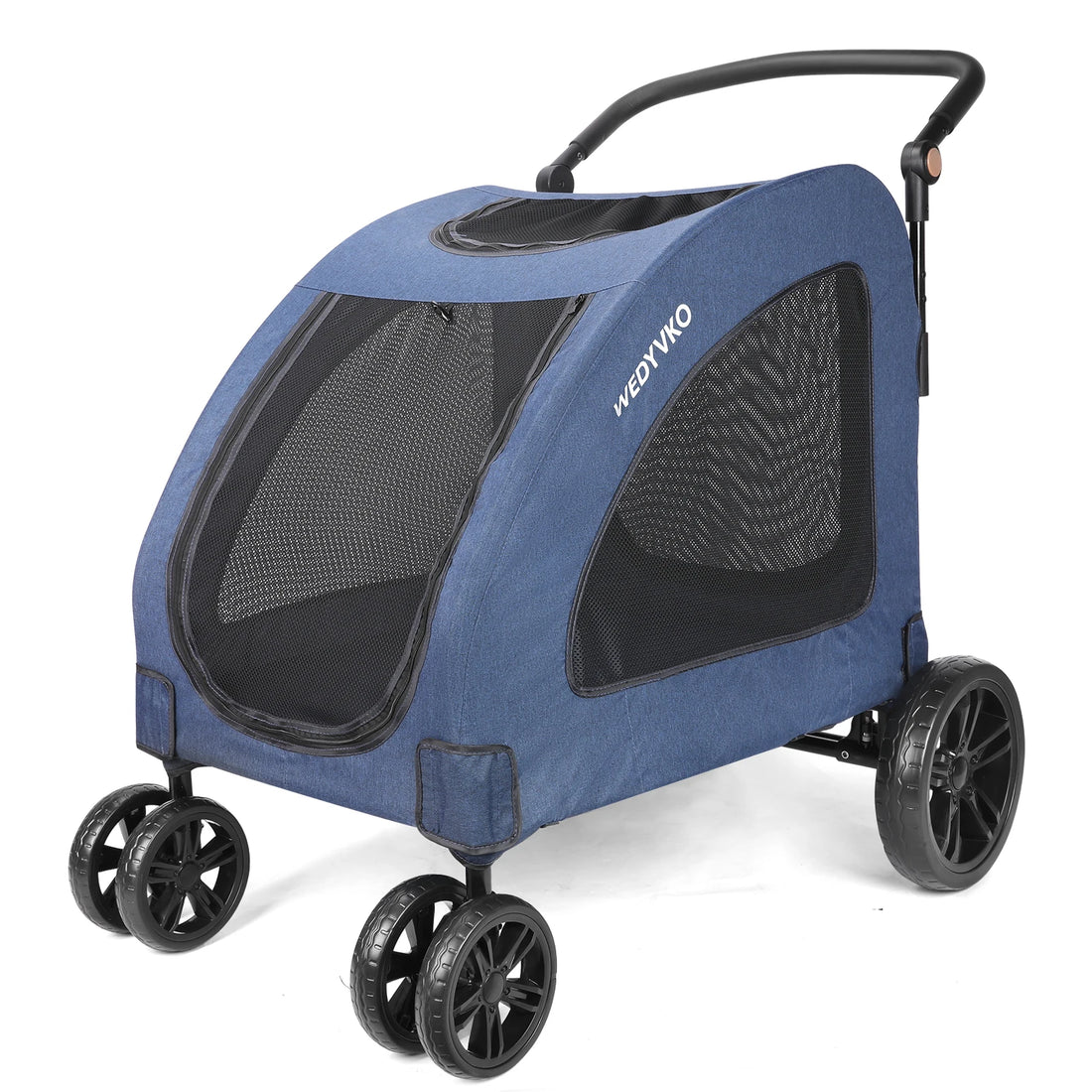 3-Wheel Pet Stroller – High Quality, Portable Travel Carrier