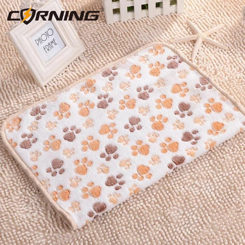 Super Soft Fluffy Pet Blanket 40x60CM – Warm Winter Cat & Dog Cushion Blanket