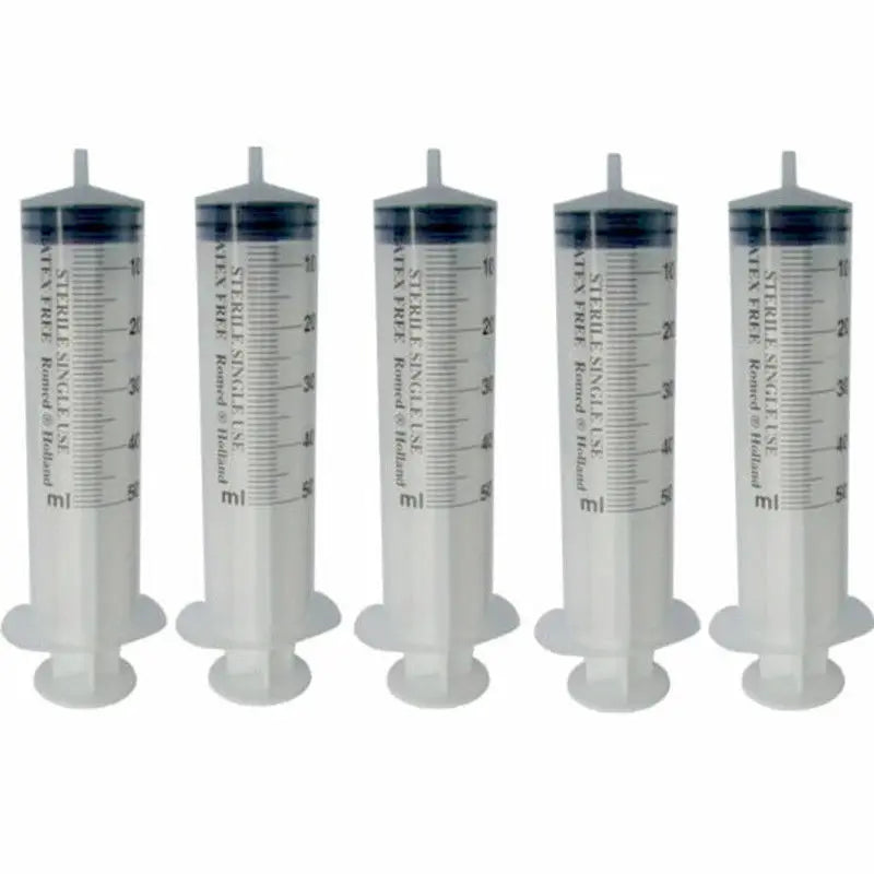 2-20Pcs Plastic Reusable Syringe (1ml-10ml) – Hydroponics, Measuring, Kitchen Tool