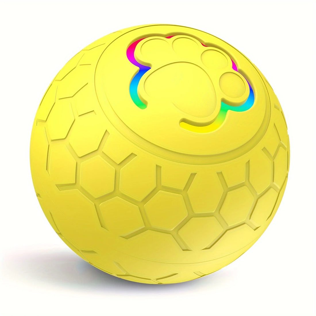 Smart Dog Toy Ball – USB Automatic Bouncing Rolling Ball with RGB Lights