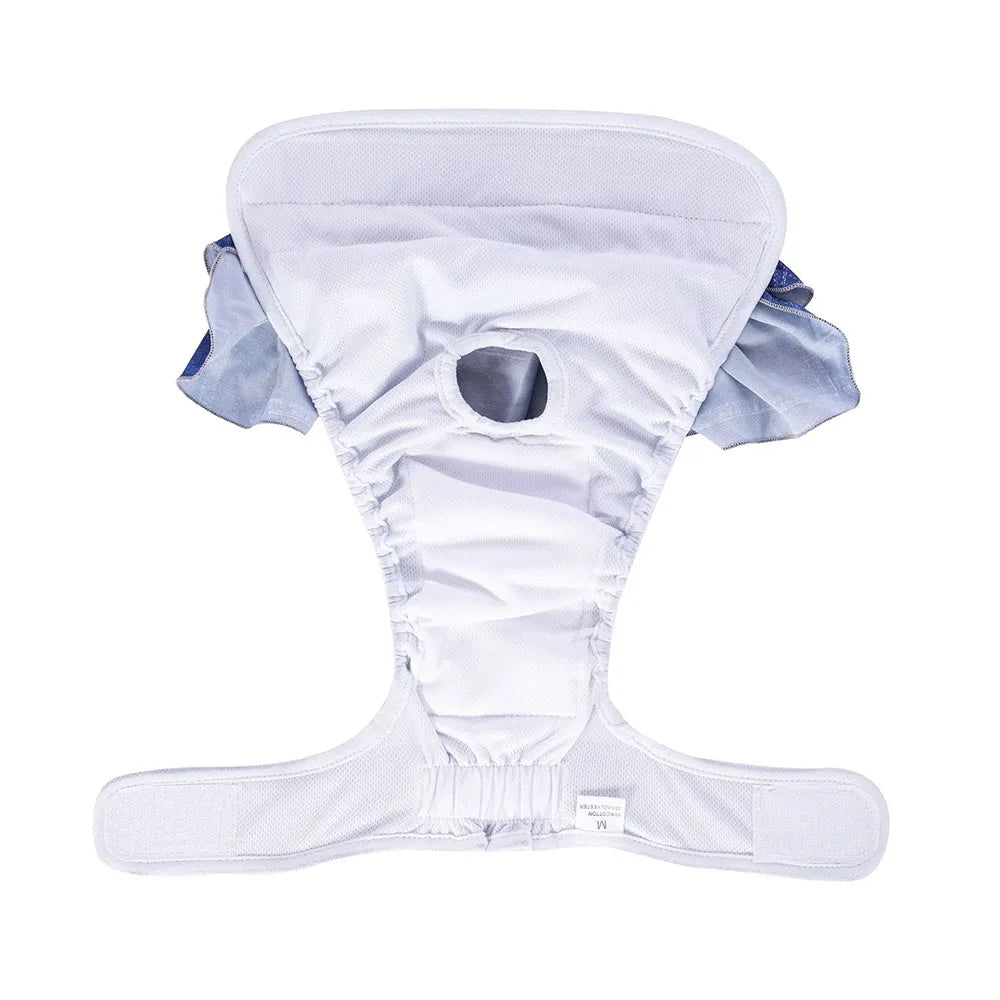 Reusable Female Dog Diapers – Washable, Highly Absorbent Doggie Diaper Shorts for Girl Dogs in Heat & Incontinence