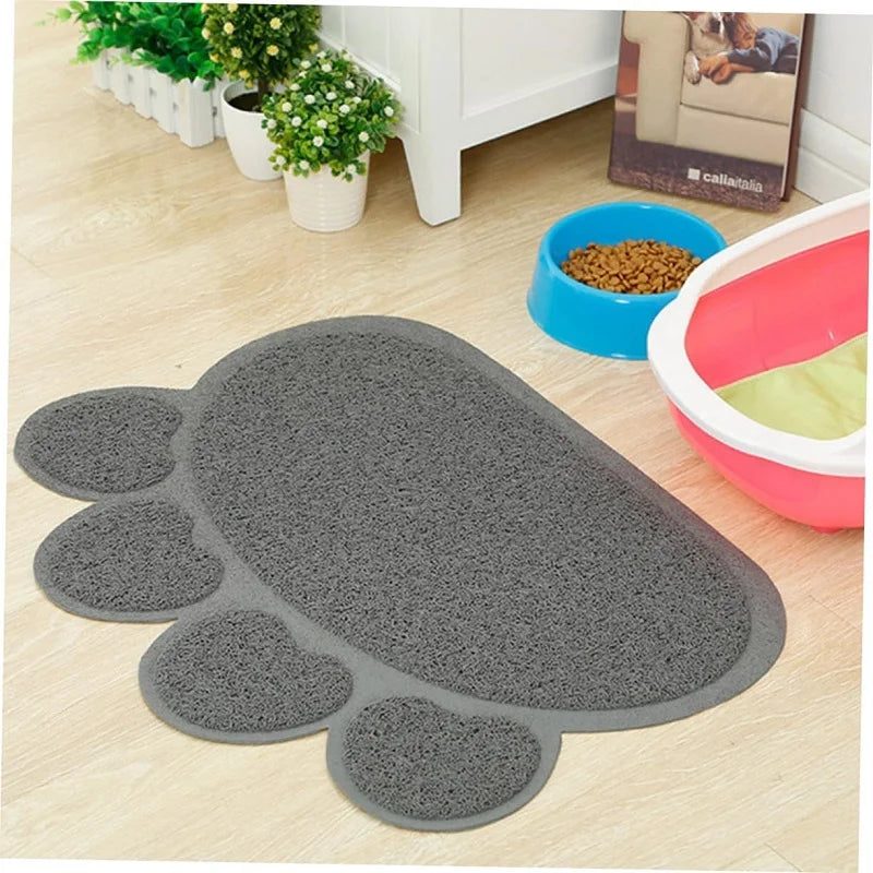 Waterproof Cat Litter Mat – Nonslip Washable Pet Litter Box Mat for Cats