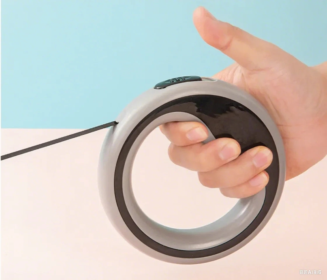 🐾 Automatic Retractable Dog Leash – 98" Shock-Absorbent Lead with Lock Button