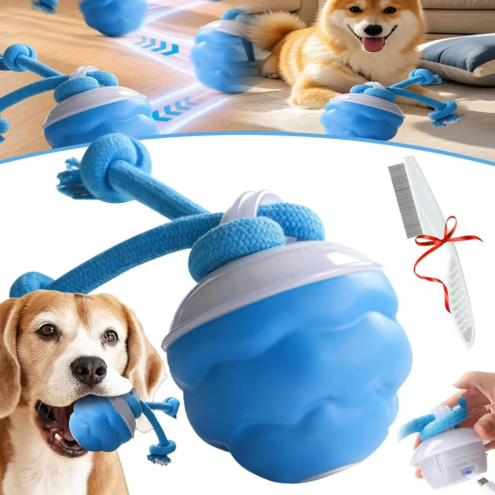🐶 Electric Interactive Dog Ball – USB Rechargeable Jumping Pet Toy