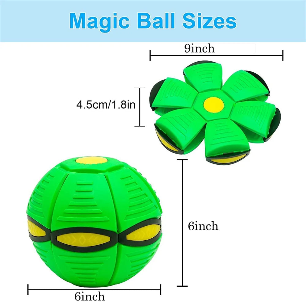 Indestructible Flying Saucer Dog Toy – Chew-Proof Interactive Toy for Aggressive Chewers, Outdoor Training Ball for All Dogs