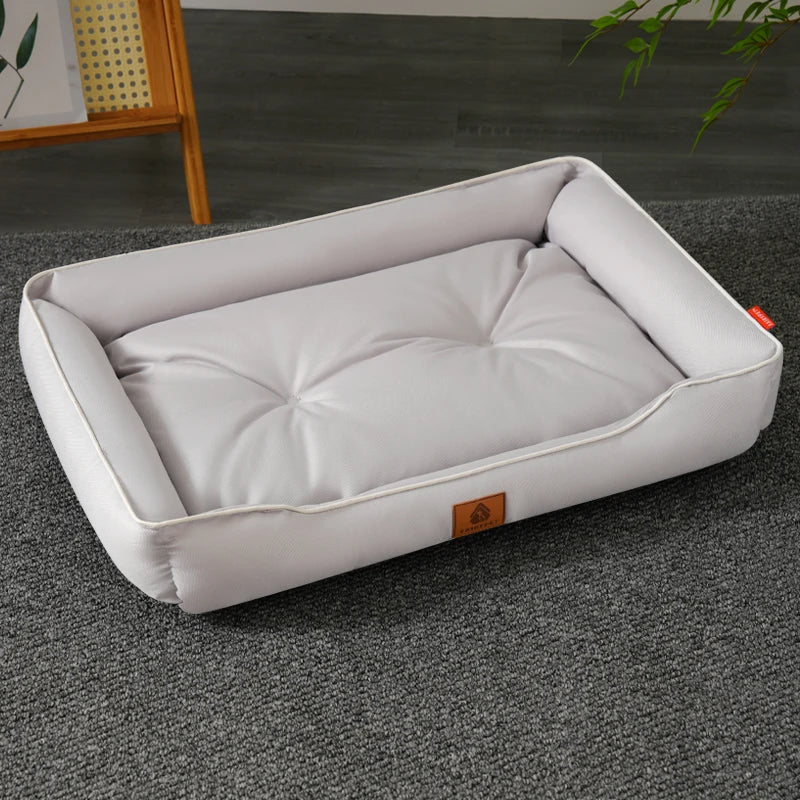 Waterproof Dog Bed – All-Season Oxford Fabric Pet Bed with Thickened PP Cotton Filling