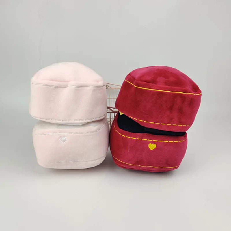 Big Diamond & Ring Box Plush Dog Toy – Cute Creative Engagement Ring Set for Dogs & Puppies