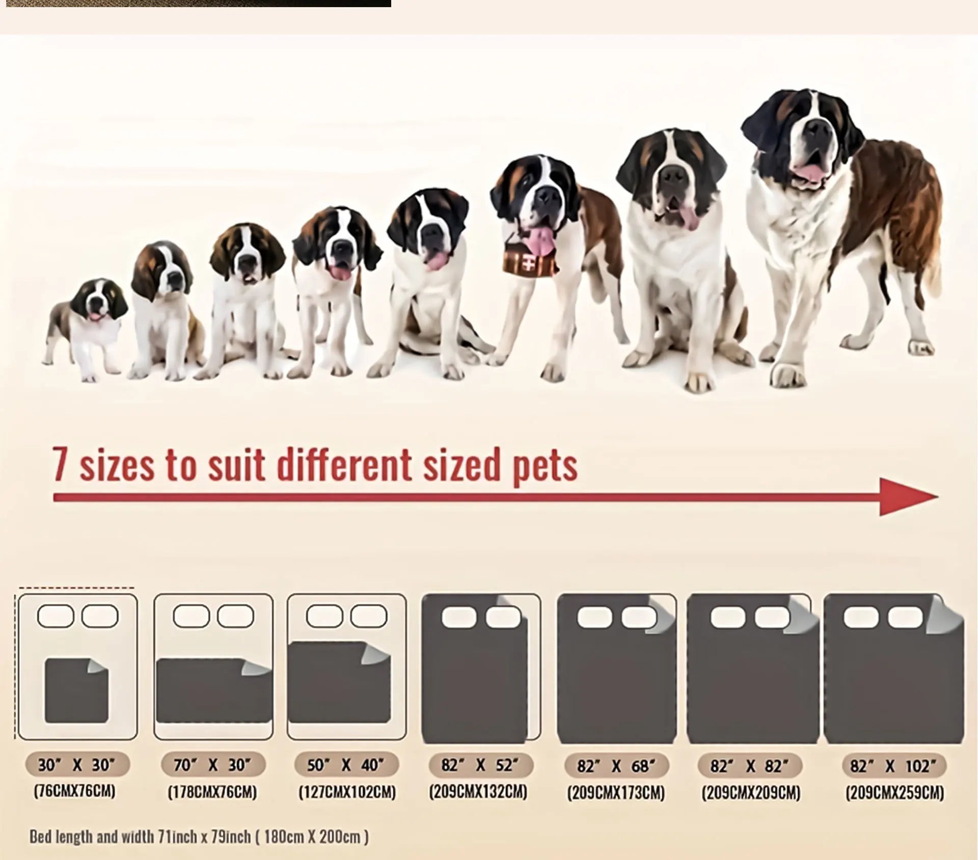 Double-Sided Reversible Dog Bed Cover – Waterproof Sofa & Furniture Protector Blanket for Pets & K