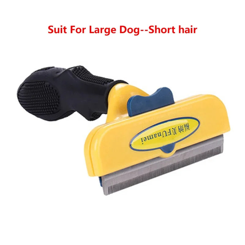 🐶 Dogs & Cats Hair Shedding Massage Comb – Pet Grooming Brush for Hair Removal & Massage