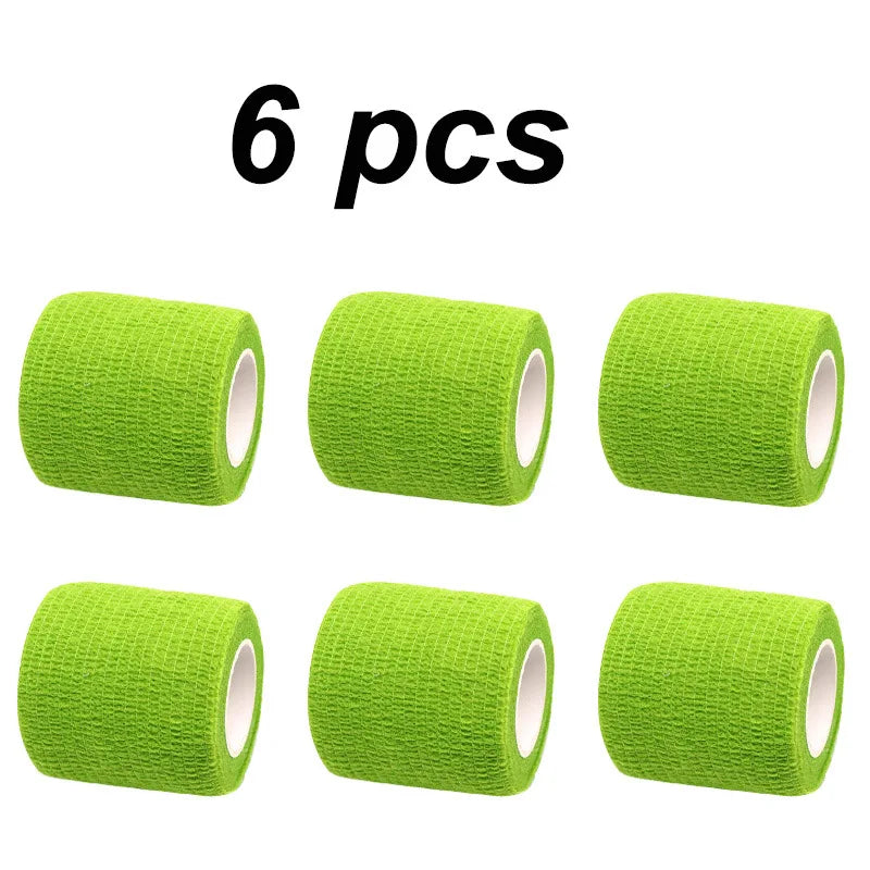 6pcs Disposable Pet Foot Covers – Self-Adhesive Dirty Feet Protection for Cats & Dogs, Elastic Outing Bandage Boots