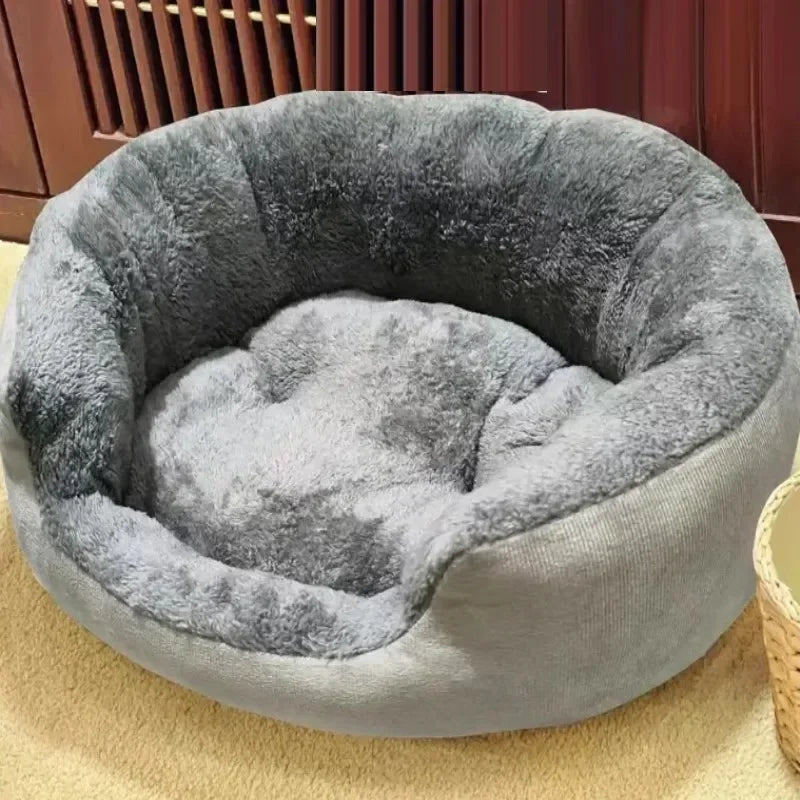 Very Soft Warm Dog Bed Sofa – Cozy Pet Basket for Medium & Large Dogs & Cats