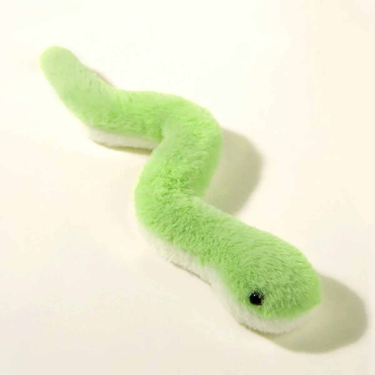 Chew-Proof Snake Cat Toy – Plush Feather Wand