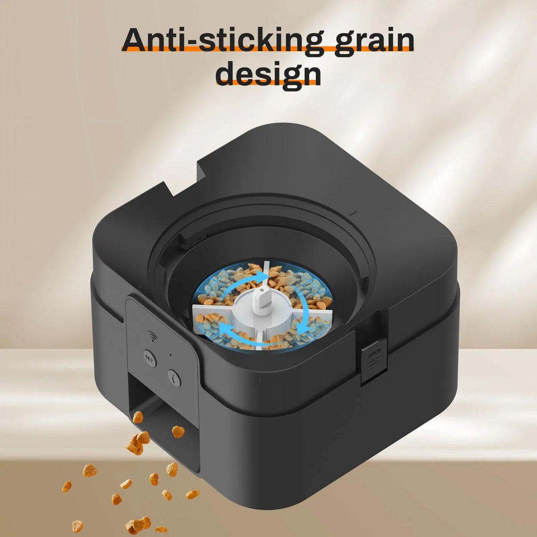 Smart Automatic Pet Feeder – Timed & Slow Feed for Cats & Dogs 🐾⏱️