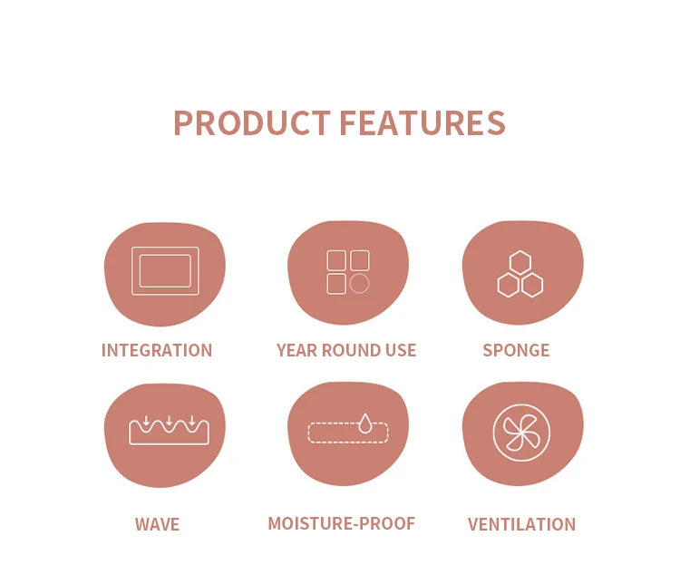 Large Elastic Sponge Dog Bed – All-Season Washable Pet Sofa Mat for Medium & Large Dogs, Cat Cushion Nest with Non-Slip Base