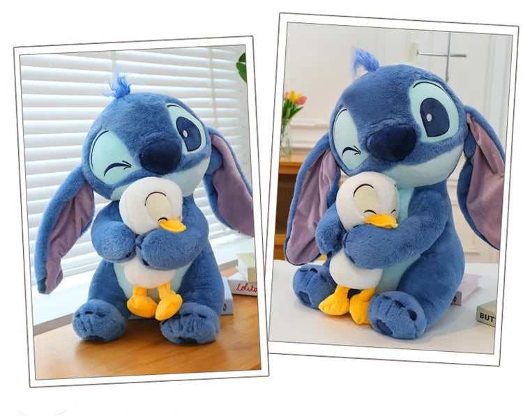 🧸 Disney Lilo & Stitch Plush Toy – Large 30cm-60cm Stuffed Cartoon Doll