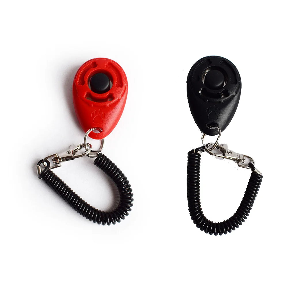 2-Pack Dog Training Clicker with Wrist Strap – Lightweight, Durable, Easy-to-Use Pet Clicker for Dogs, Cats, Birds & Horses