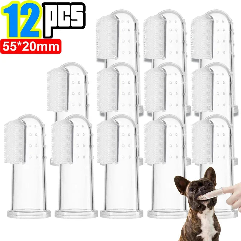 Silicone Soft Pet Finger Cuff Toothbrush