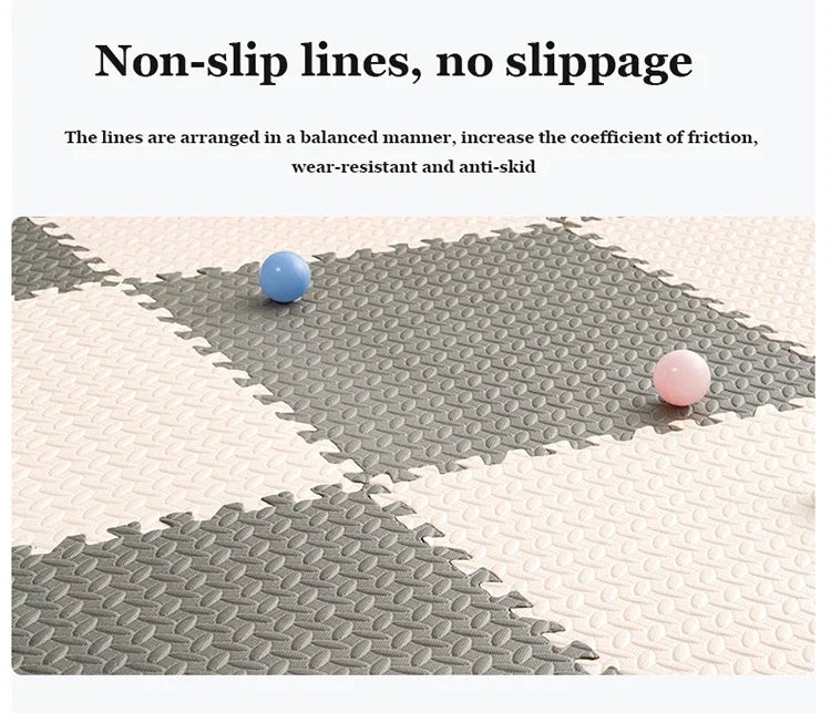 8–16pcs Baby Puzzle Foam Play Mat – Interlocking Educational Floor Carpet for Kids & Toddlers, 30x30cm EVA Foam