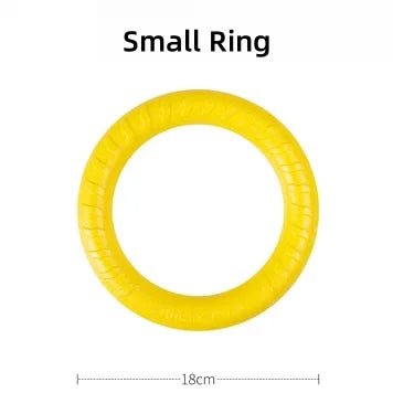 EVA Floating Pet Toy Ball – Bite-Resistant Dog Training Ball with Rope for Teething & Play
