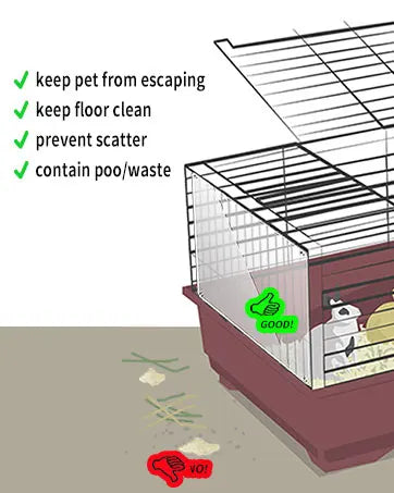 30×30cm Soft EVA Foam Pet Warming Pad – Small Animal Sleeping Mat for Guinea Pigs, Hamsters, Rabbits (1–10Pcs)
