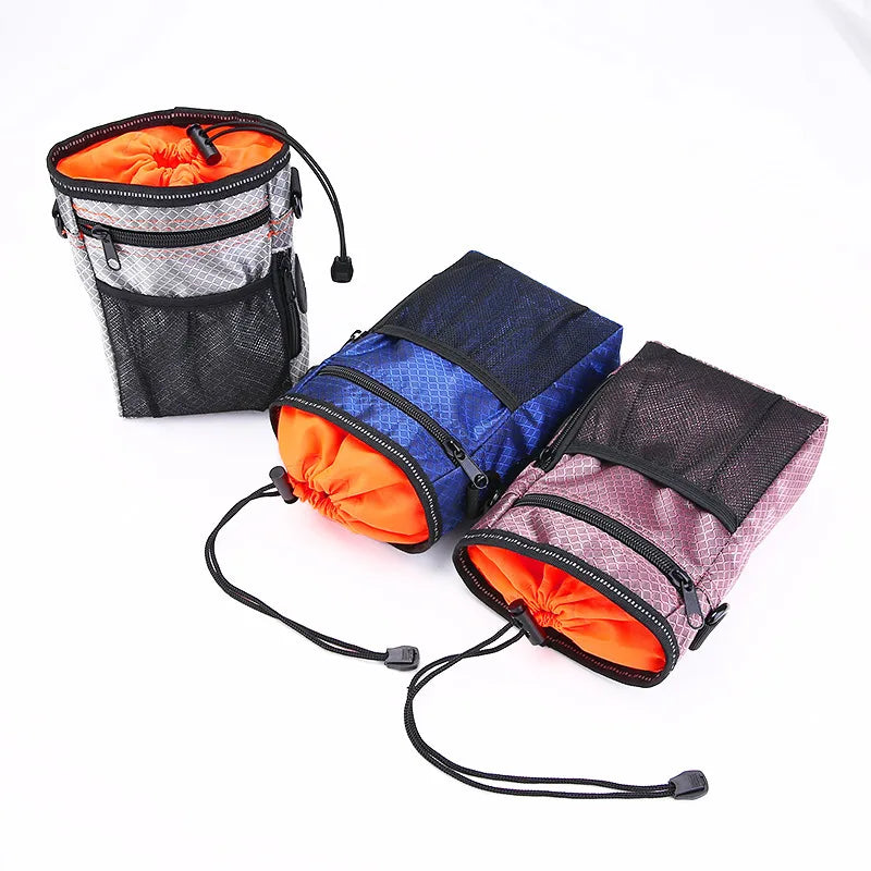 Multi-Function Dog Treat Training Bag – Reflective Outdoor Pet Pouch with Poop Bag Dispenser & Adjustable Waist Belt