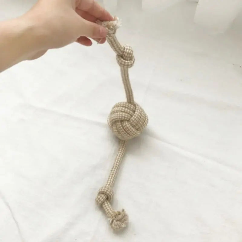 Knot Chew Toy – Teeth Cleaning & Interactive Play for Pets 🪢🐾